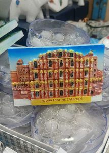 Lotus Temple Delhi Fridge Magnet