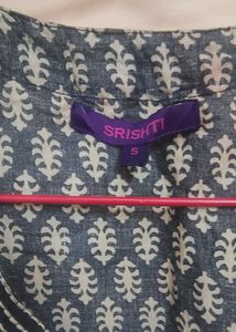 Stylish Sleeveless Printed Kurta
