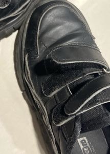 Unisex Liberty Black School Shoes Size 1