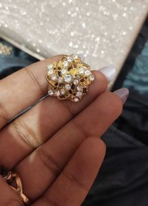 Exquisite Gold-Toned Statement Jewelry Set