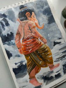 Lord Ganesha Painting