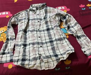 Checked Long Sleeve Shirt
