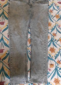Grey Wash Denim Jeans