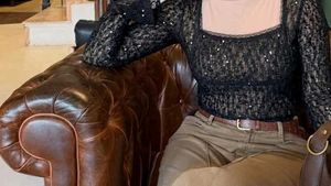 Stylish Black Lace Top