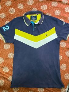 Men's Navy Blue Polo T-Shirt
