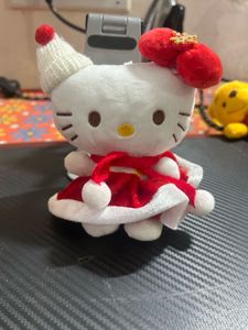 Cute Hello Kitty Christmas Plush Toy Bagtag