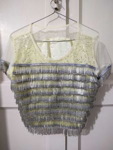 Sequin &amp; Fringe PARTY LENGHA