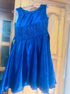 Blue Party Dress