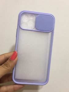 IPhone11Pro Lavender Matte Sliding Camera Protection Phone Cover Case