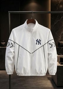 White NY Track Jacket upper