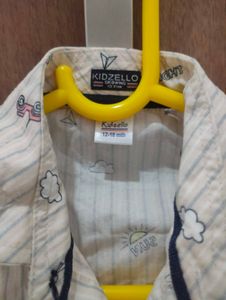 Shirt &amp; Shorts Set And Sipper Bottle