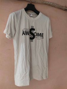 Awesome Graphic Print T-Shirt