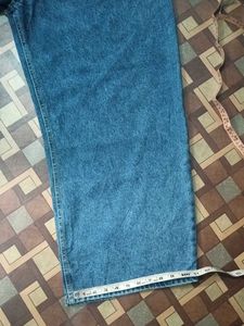 Wide Leg Denim Jeans