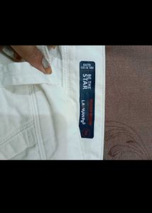 white Cargo Pants