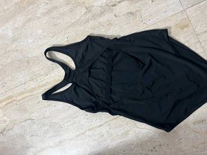 Black One Piece Swimsuit/bodysuit