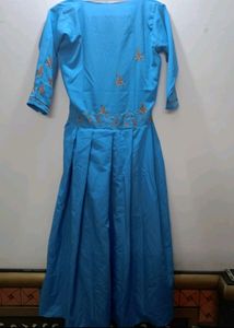 Beautiful Umbrella Frock Anaarkali Shape Kurti