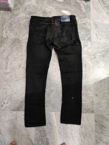 branded jack and Jones black jeans