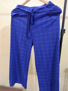 Beautiful Blue Plazo For Women
