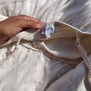 Cream Fairy Tale Lace Dress