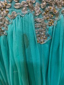 Gown with duppata.Defect on last picture