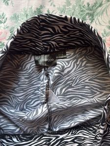 Zebra Print Leggings
