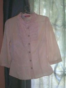 Pink Button-Up Shirt