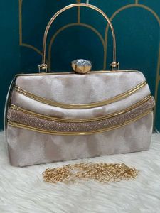 Traditional Bridal Weddings Clutch Sling Bag._