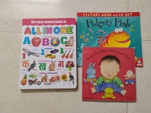 Set of 3 Children's Board Books