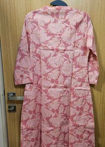 Elegant Floral Print Kurta