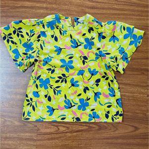 Bright Floral Top