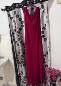Backless Red Dress