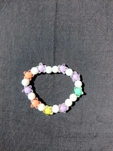 Aesthetic Star Beaded Bracelet | Cute Pastel Charm