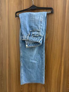 Zara light wash denim