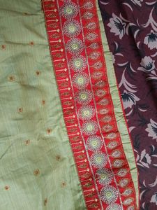 Stunning Red Embellished Blouse