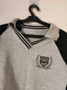Crop Top with Varsity Style