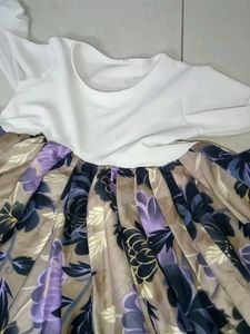Boho Floral Print Skater Dress beautiful😻