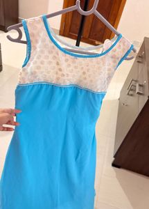 Cute Blue Party Dress