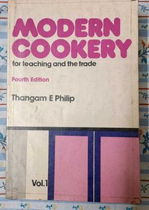 Modern Cookery by Thangam Philip-4th Edition-1995