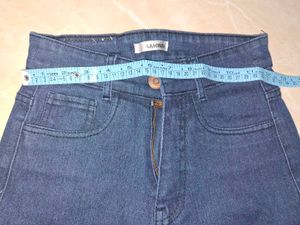 Wide Leg Jeans/ straight fit jeans (dark wash)