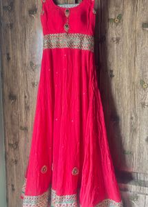 Stunning Red Ethnic Gown