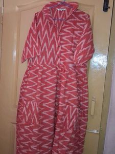 Stylish Red Patterned Top