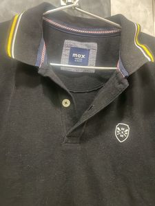 Men's Black Polo T-Shirt