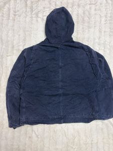 Carhartt Navy Blue Hooded Jacket