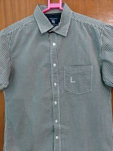 Checked Short Sleeve Shirt
