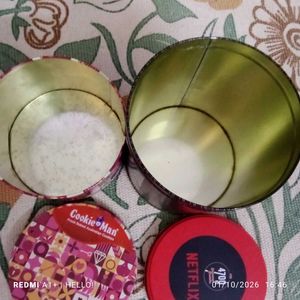 Cookie Man &amp; Netflix Snacks Tin Set
