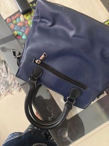 Stylish Blue Handbag