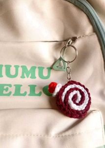Crochet Swirl Keychain Set