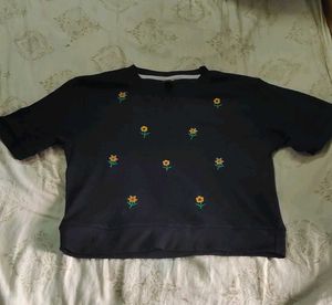 Floral Embroidered Top
