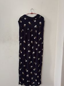 Floral Print Black Shrug