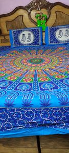 cotton double bedsheet
